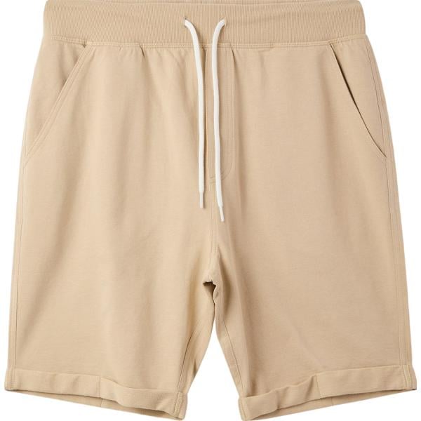 pantaloni corti Terranova marrone tinta unita