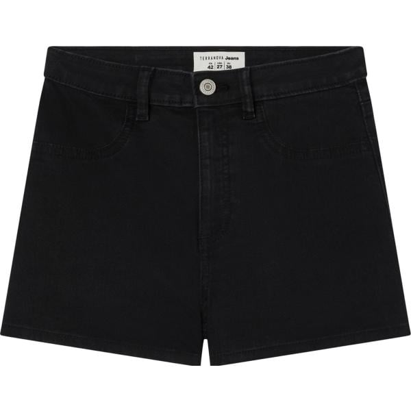 shorts Terranova nero tinta unita