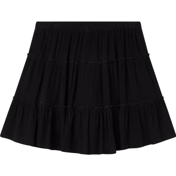 minigonne Terranova nero tinta unita