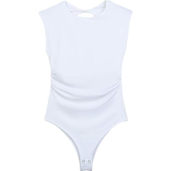 body Terranova bianco tinta unita