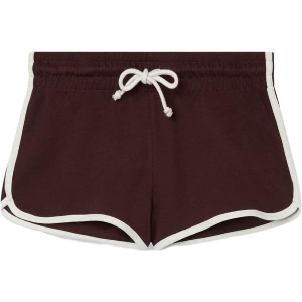 pantaloncini sportivi Terranova marrone tinta unita