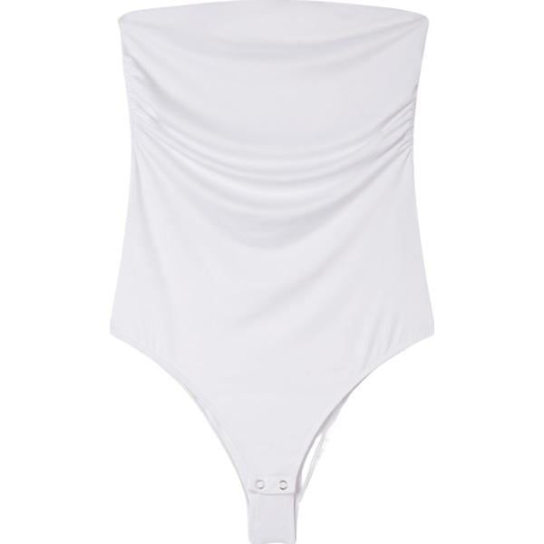 body Terranova bianco tinta unita