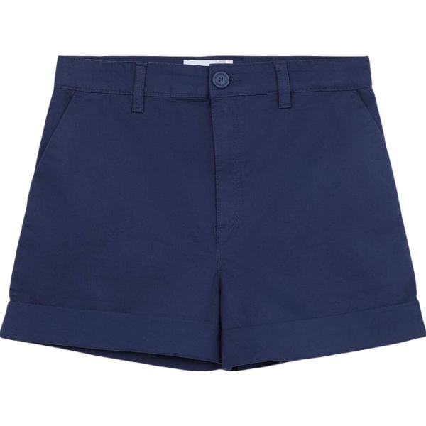 pantaloni corti Terranova blu tinta unita