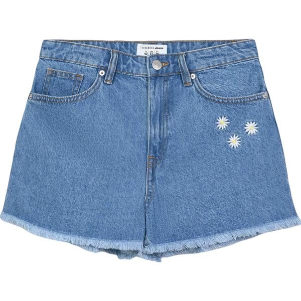 shorts Terranova blu a fiori