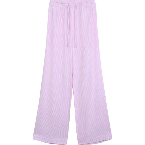 pantaloni Terranova viola a righe