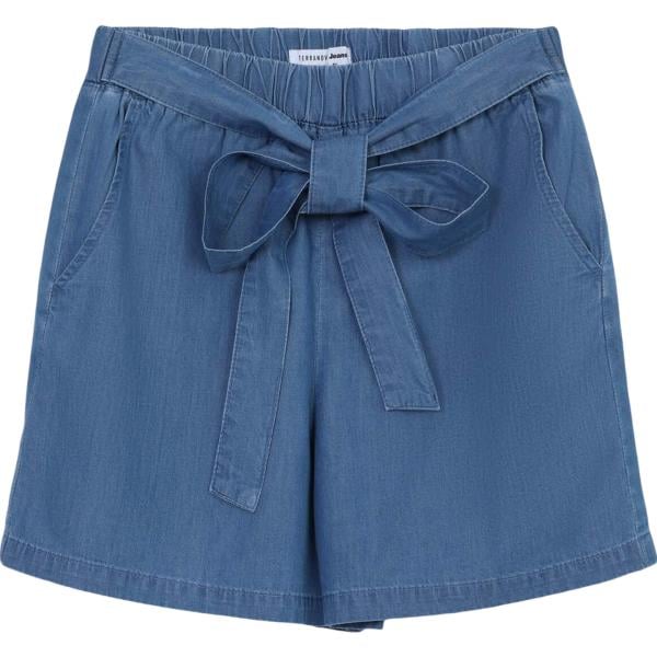 shorts Terranova blu tinta unita