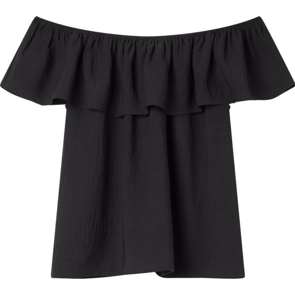 bluse Terranova nero tinta unita