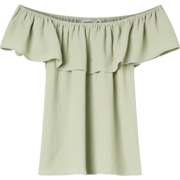 bluse Terranova grigio tinta unita