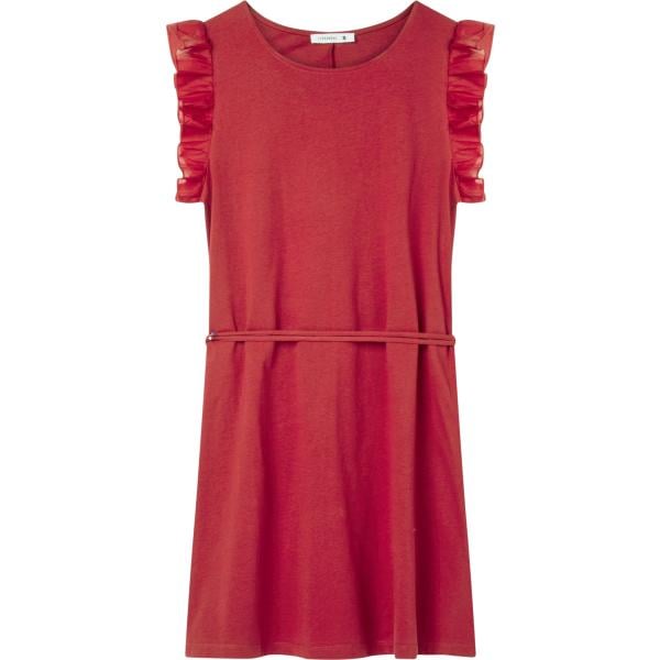 vestiti Terranova rosso tinta unita