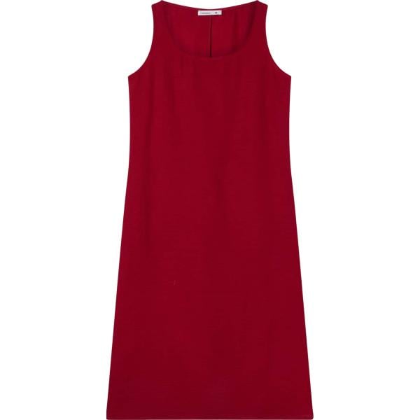vestiti lunghi Terranova rosso tinta unita