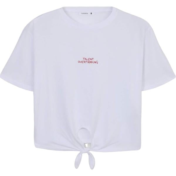 t-shirt Terranova bianco con stampe