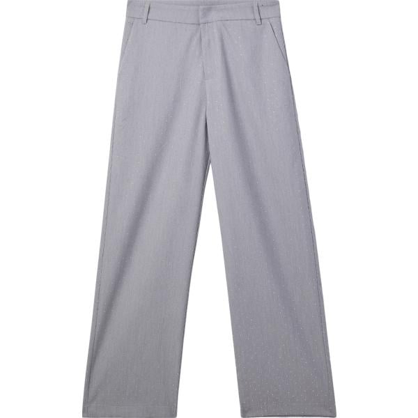 pantaloni Terranova grigio tinta unita