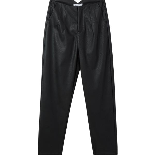 pantaloni chino Terranova nero tinta unita