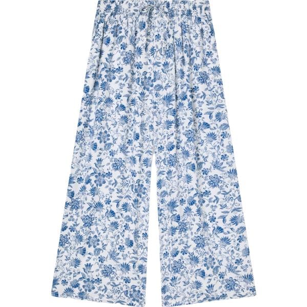 pantaloni a palazzo Terranova viola