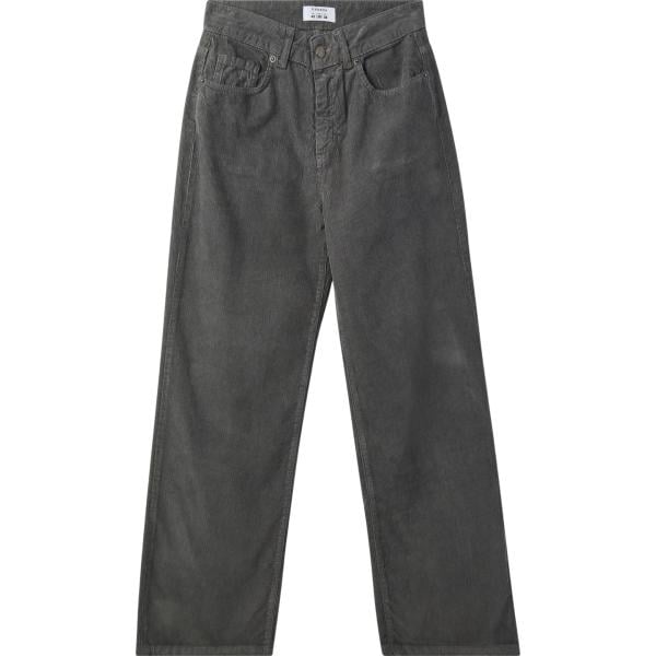 pantaloni Terranova grigio tinta unita