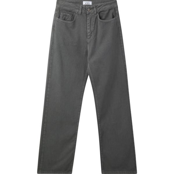 pantaloni Terranova grigio tinta unita