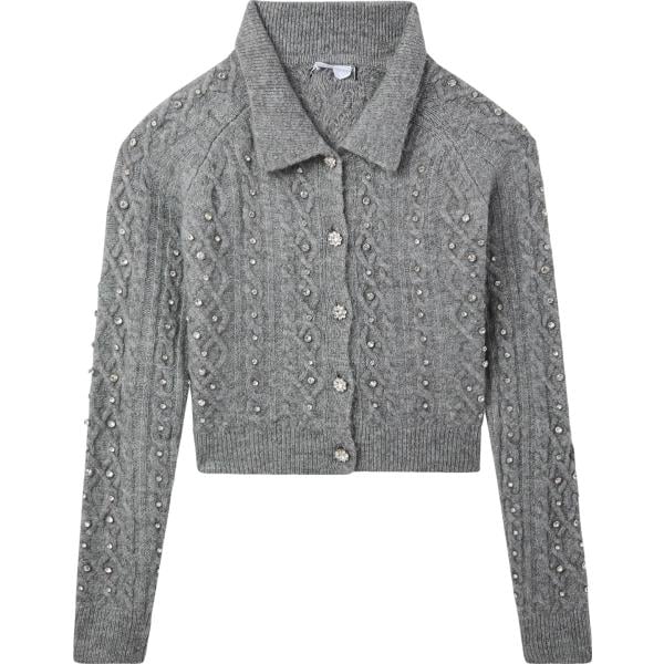 cardigans Terranova grigio tinta unita