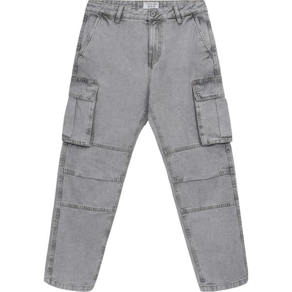 jeans Terranova grigio tinta unita