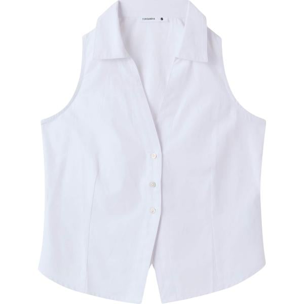 camicie Terranova bianco tinta unita