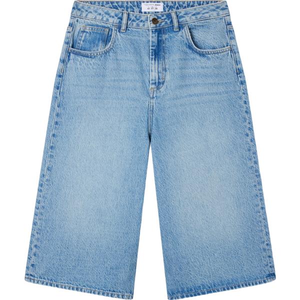 shorts Terranova blu tinta unita