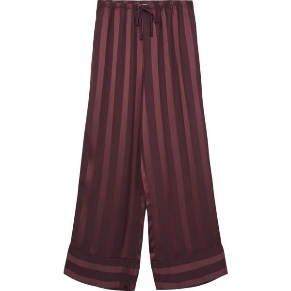 pantaloni Terranova marrone a righe
