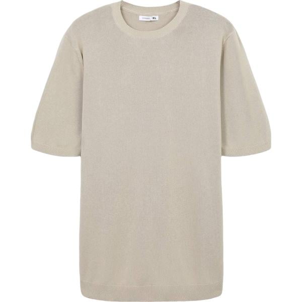 t-shirt Terranova grigio tinta unita