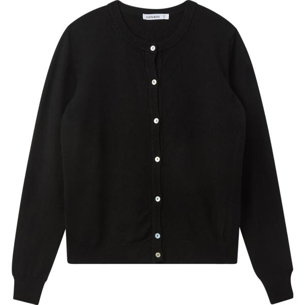 cardigans Terranova nero tinta unita