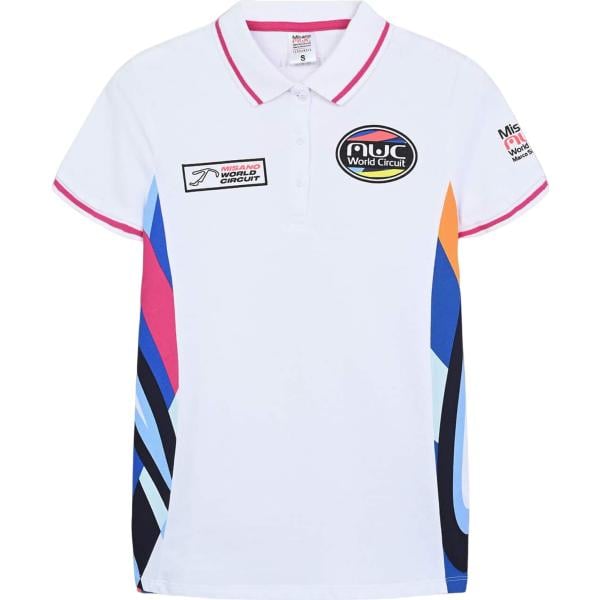 polo Terranova bianco con stampe