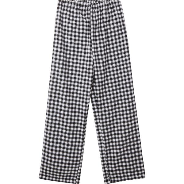 pantaloni Terranova grigio a quadri