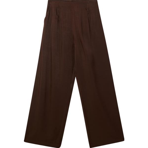 pantaloni Terranova marrone tinta unita
