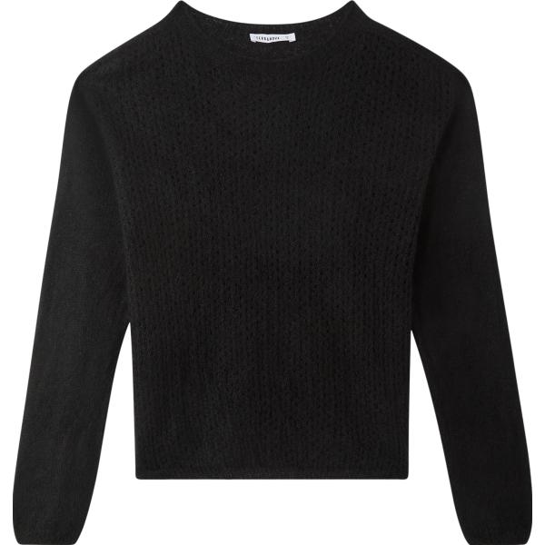 maglieria Terranova nero tinta unita