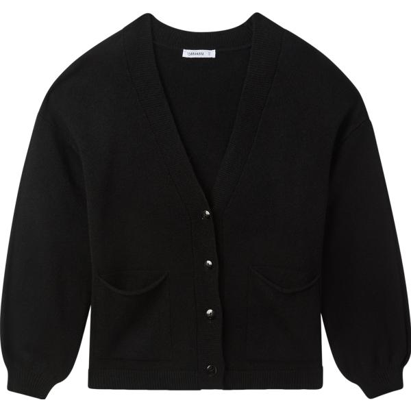 cardigans Terranova nero tinta unita