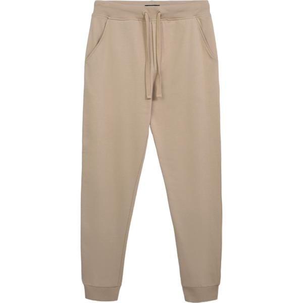 pantaloni Terranova marrone tinta unita