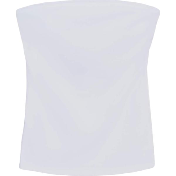 top Terranova bianco tinta unita