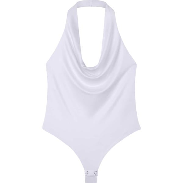 body Terranova bianco tinta unita