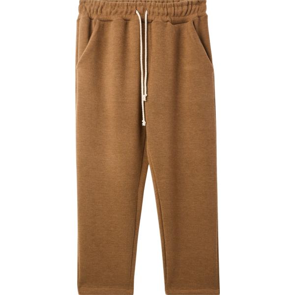 pantaloni Terranova marrone tinta unita