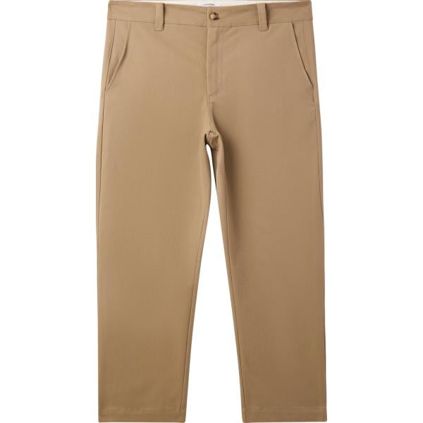pantaloni chino Terranova marrone tinta unita
