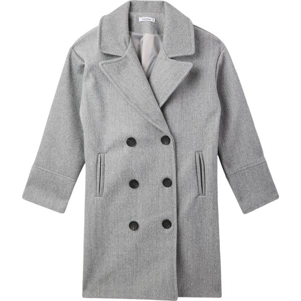 cappotti Terranova grigio tinta unita