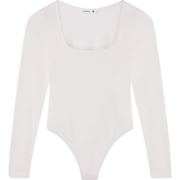 body Terranova bianco tinta unita