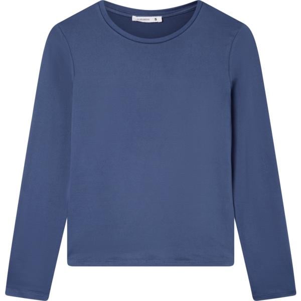 t-shirt Terranova blu tinta unita