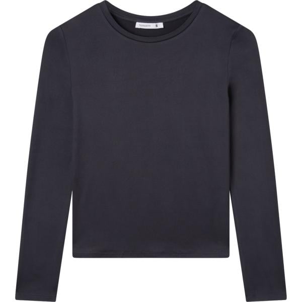 t-shirt Terranova grigio tinta unita