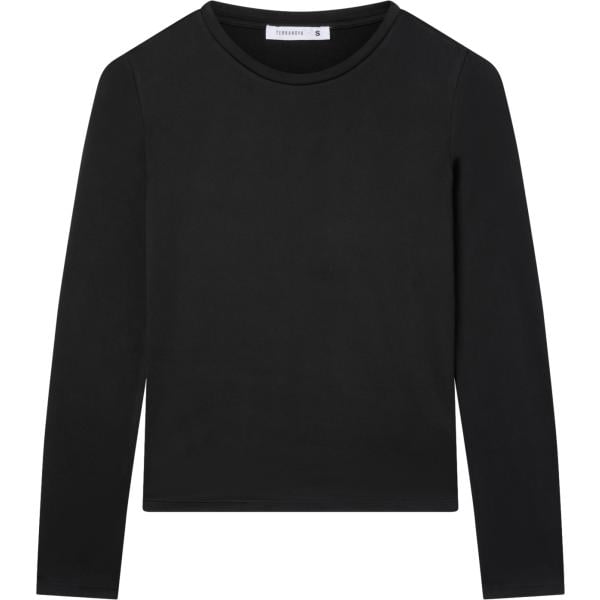 t-shirt Terranova nero tinta unita