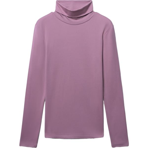 t-shirt Terranova viola tinta unita