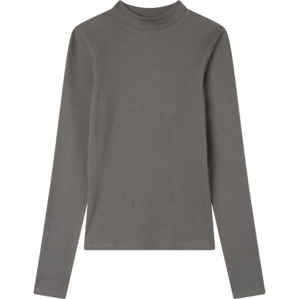 t-shirt Terranova grigio tinta unita