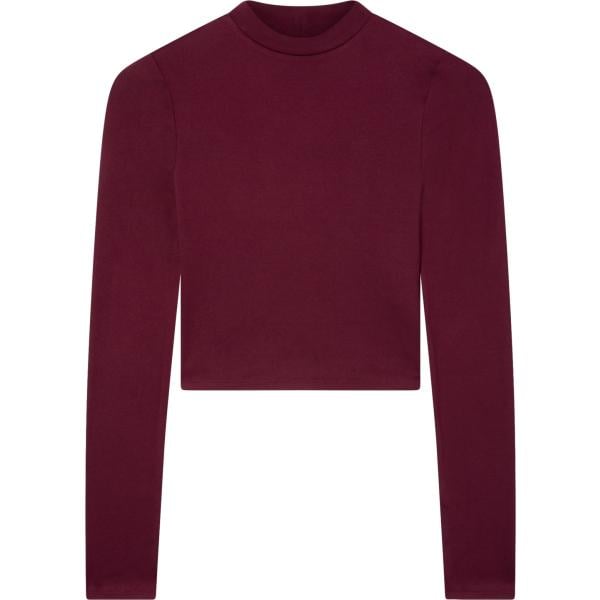 t-shirt Terranova rosso tinta unita