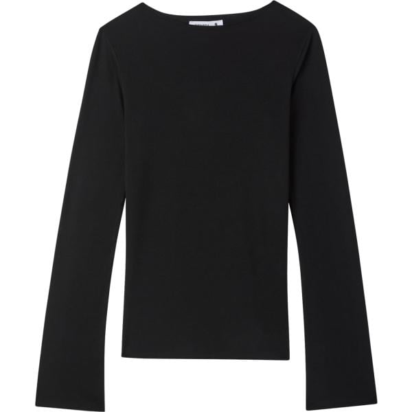 t-shirt Terranova nero tinta unita
