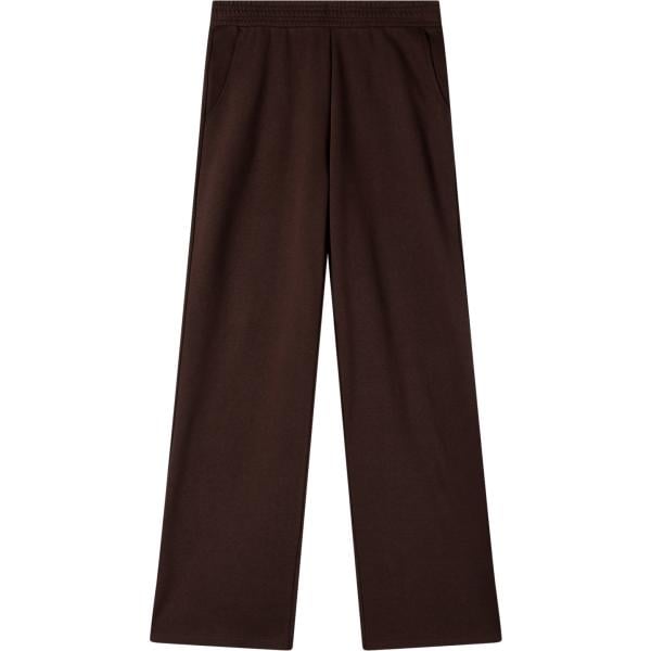pantaloni Terranova marrone tinta unita