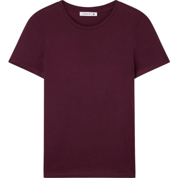 t-shirt Terranova rosso tinta unita