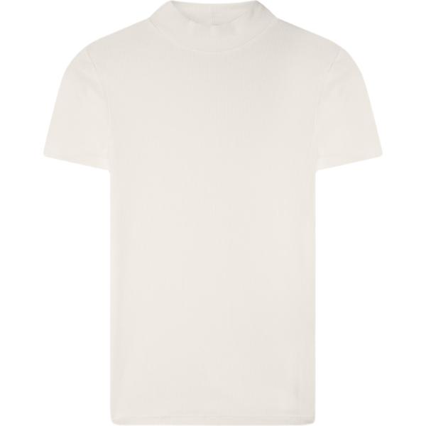 t-shirt Terranova bianco tinta unita