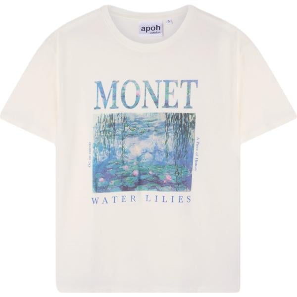 t-shirt Terranova bianco con stampe